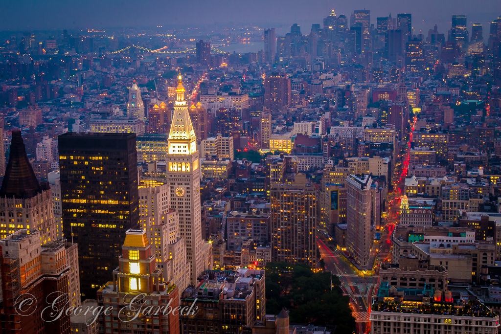 Looking south from Empire State Building