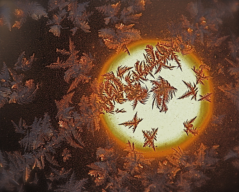 Window Ice Crystals