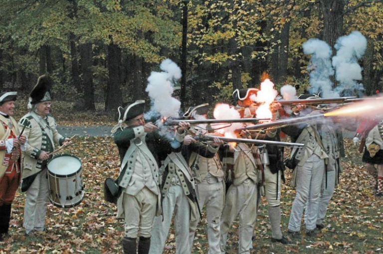 Revolutionary War Reenactment November 17 2007