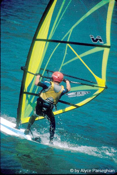 January 2004 Projected Image - Alyce Parseghian - Wind Surfer