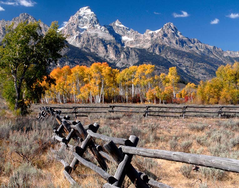 February 2007 Projected Image - Bun Chan - Autumn in the Tetons -