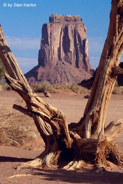 October 2007 Projected Image - Stanley Kantor - Monument Valley Mitten