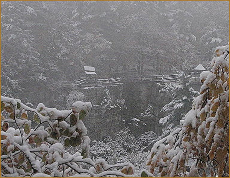 March 2009 Projected Image - Alice Gunther - Snowstorm at Mohonk